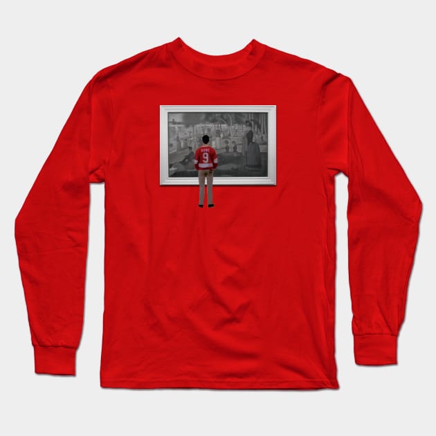 Cameron Staring Long Sleeve T-Shirt by guayguay